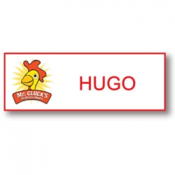 Mr Cluck's Hugo Badge